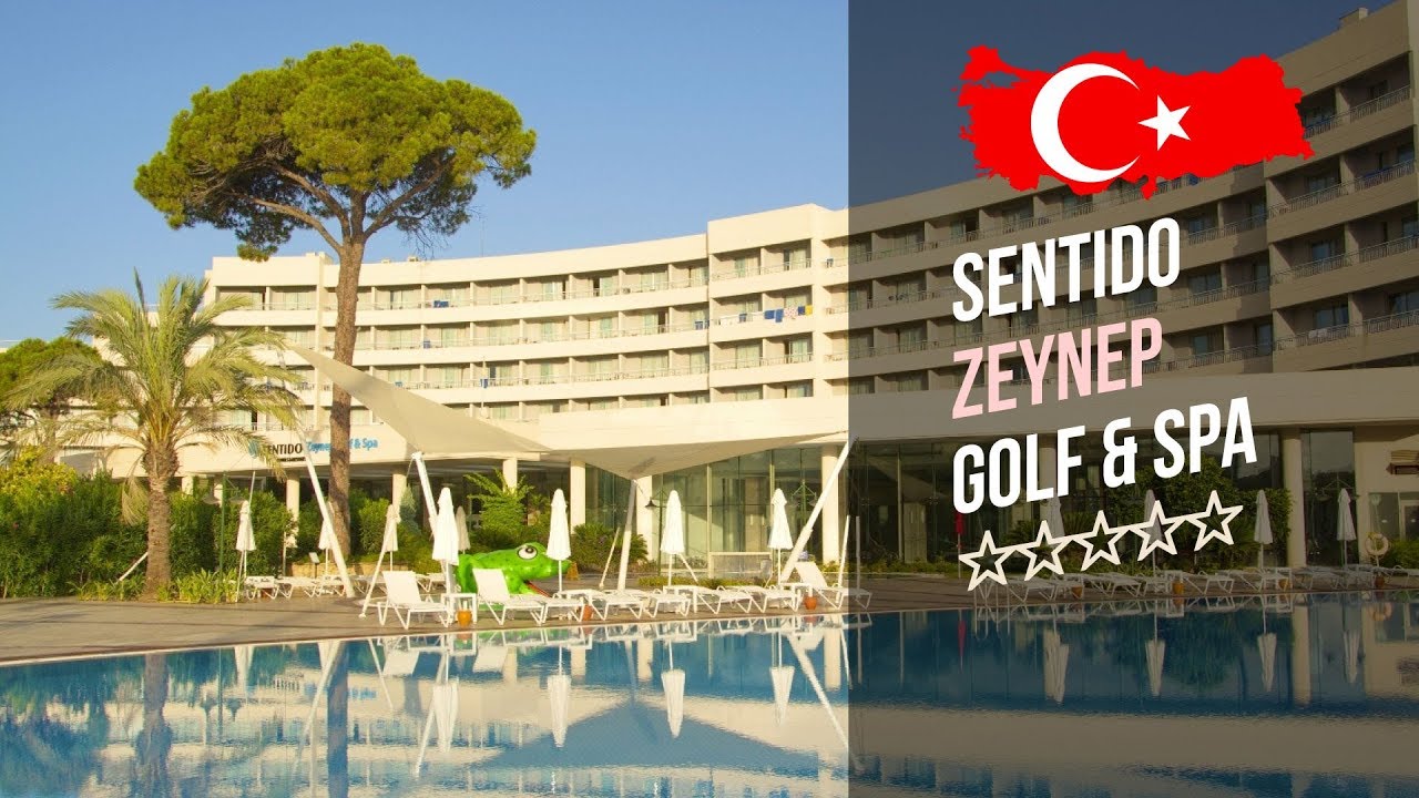 Отель Сентидо Зейнеп Гольф СПА 5* (Белек). Sentido Zeynep Golf & Spa 5*. Рекламный тур "География".