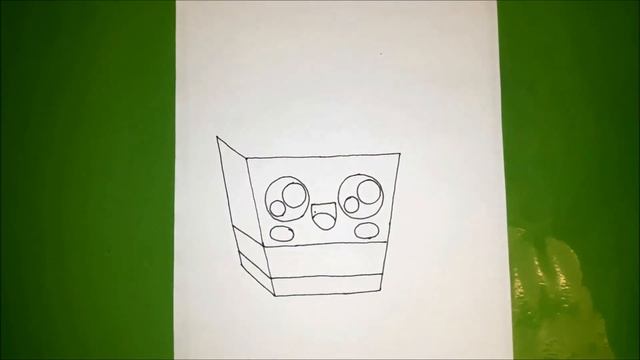 Как нарисовать ПОПКОРН? Лёгкие рисунки для срисовки смотреть онлайн