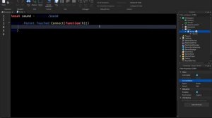 Как сделать объект с проигрыванием звука при касании в Roblox Studio!