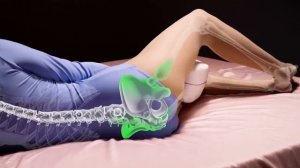 Ортопедическая подушка с эффектом памяти для ног Con Our Leg Pillow