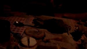 Едим сырую печень, с егерями=)