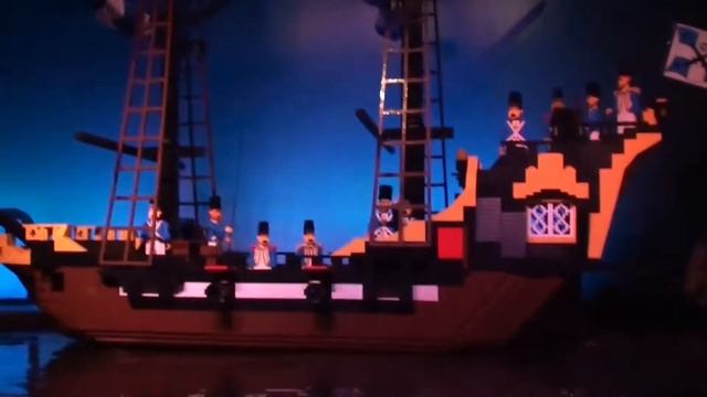 LegoLand Denmark - Pirate boats water ride trip, Lego Land Danmark 2017 смотреть онлайн