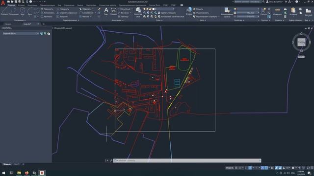 Как импортировать карту (OSM) в AutoCAD? смотреть онлайн