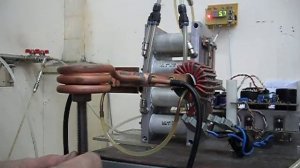 индукционный нагрев металла, закалка вала, шестерни