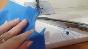 Обработка кармана с отрезным бочком (простой способ). Урок №16..mp4