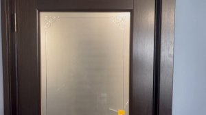 Замена стекла в двери работы ДО/ПОСЛЕ