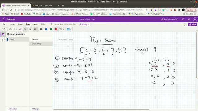 Two Sum Leetcode Problem - Hashmap - C++ смотреть онлайн