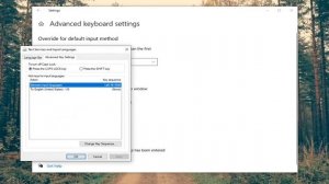 How to Set Shortcut to Change Keyboard Layout / Language in Windows 10