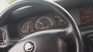 Opel Vectra B 2.0 16v 0-100 km/h acceleration