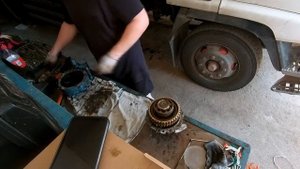Ремонт поворотного редуктора Tadano Z364