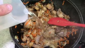 186. Кролик тушенный с Капустой. Простой рецепт.