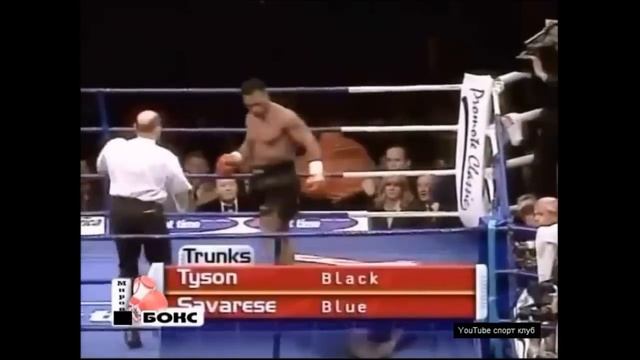 Бокс. Майк Тайсон - Лу Савариз. (комментирует Гендлин) Mike Tyson - Lou Savarese смотреть онлайн