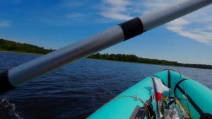 Рыбалка на двух пакрафтах (или каяках_) - Чехонь и Фишкаяк Эво Лайт