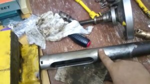 проверка пиноли задней бабки ИЖ 1И611П