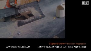 Механическая стыковка конвейерных лент Super-Screw MLT Minet Lacing Technology