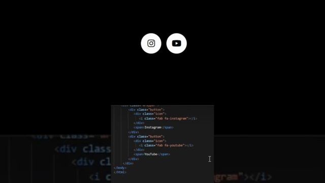 How to make social media icons hover title html css