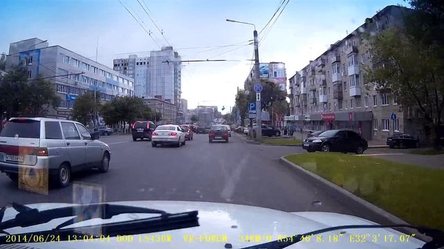 Видеорегистратор DOD LS430W прошивка G1311030EN10 Тест день ролик 10 смотреть онлайн