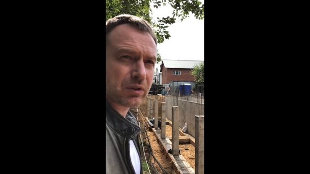 Строительство цокольного этажа с консольными вылетами смотреть онлайн