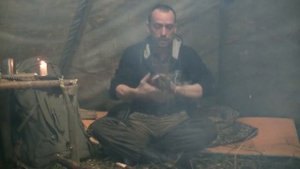 "ДАКОТСКИЙ" ОЧАГ (начало) - Overnight Bushcraft Camp with my Dog