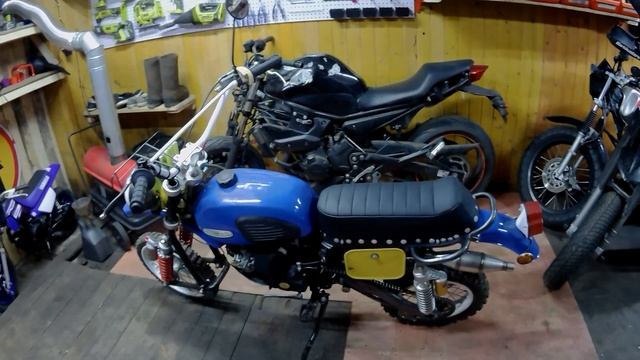 Ч7. Scrambler НА ОСНОВЕ ПИТБАЙКА - PUNKBIKE смотреть онлайн