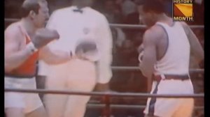 George Foreman vs Ionas Chepulis (1968 Gold medal boxing match)