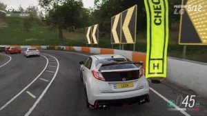 Forza Horizon 4 - Honda Civic Type R '15 vs. Renault Megane RS '18 | Race Day 34