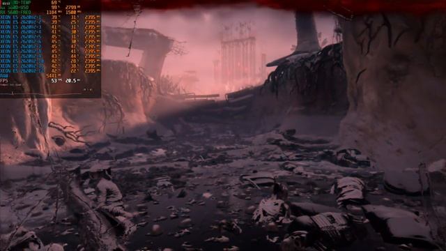 Test metro exodus Xeon E5 2620v2 + RX 560D смотреть онлайн