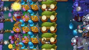 Plants Vs. Zombies - Выживание Ночь (Бесконечно) Настройка Hitori Dakeno (2013 год)