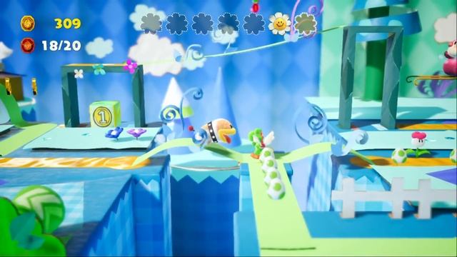Yoshi's Crafted World #2 — Зажигательный Край {Switch} прохождение часть 2 смотреть онлайн