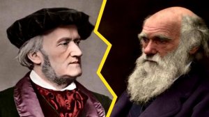 Charles Darwin und Richard Wagner Große Leute in der Geschichte