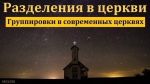 "Разделения в церкви". В. В. Кочергин. МСЦ ЕХБ.