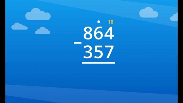 Алгоритм письменного вычитания смотреть онлайн