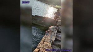 Ловля кефали в чёрном море на ультралайт!!!)