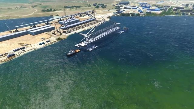 3D визуализация сборки арок смотреть онлайн