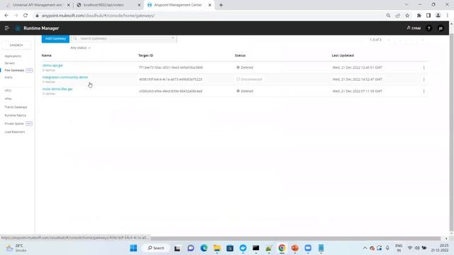 Universal API Management and Flex Gateway as a Kubernetes Ingress Controller