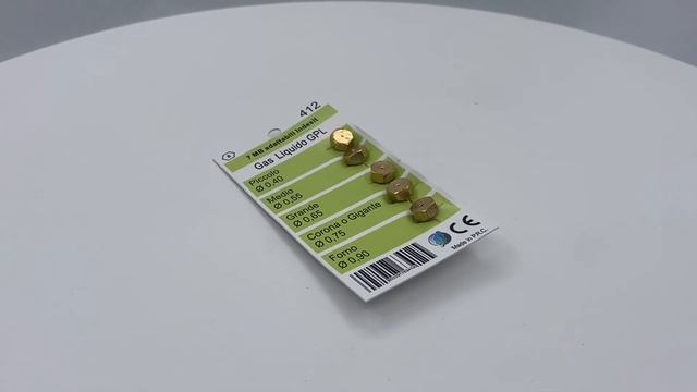 Набор жиклёров на баллонный газ для газовой плиты универсальный ,резьба М7 смотреть онлайн