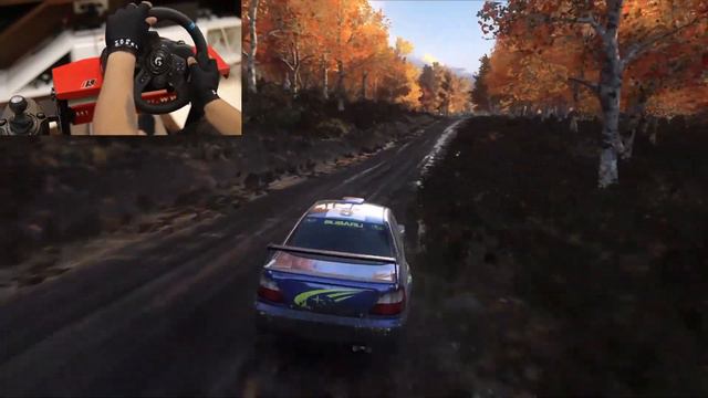 Subaru Impreza 2001 - Dirt Rally 2.0 | Logitech g923 gameplay