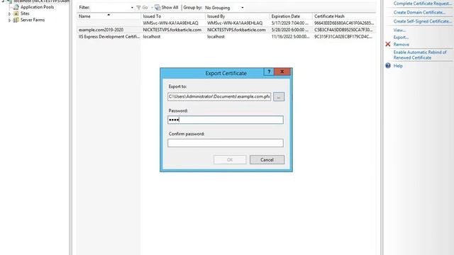 How To Export and Import An SSL Certificate From The Windows Server? смотреть онлайн