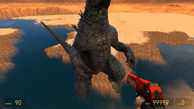 Годзилла 2021 в Garry's Mod! Обзор Аддонов Garry's Mod #19