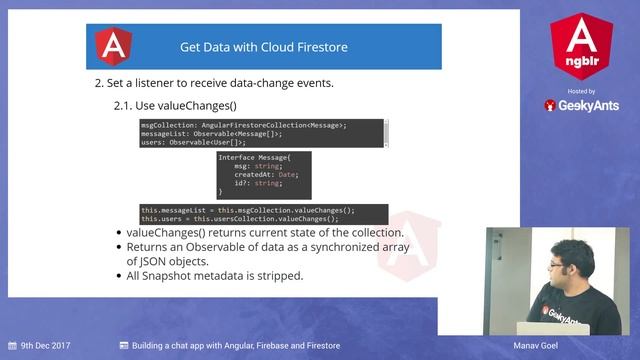Angular Meetup #1: Building a Chat App using Angular, Firebase & Firestore смотреть онлайн