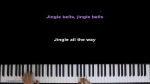 ? ? Jingle Bells (Рождественская песня - колядка) ● караоке | PIANO_KARAOKE ● ᴴᴰ + НОТЫ & MIDI
