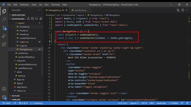 07.10 Implement User Login & Logout - Build Full Ecommerce Site - Using React, Redux, Node.js смотреть онлайн