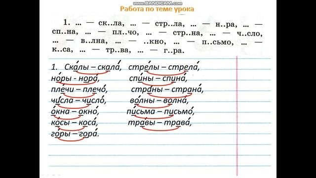 Правописание слов с безударным гласным в корне слова Повторение