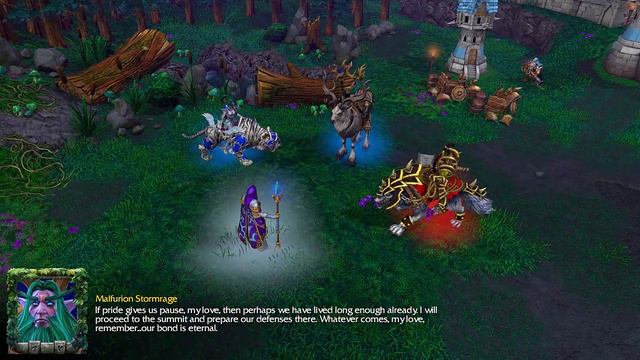 Warcraft 3 Reforged Missions Last Part (NightElf Campaing) смотреть онлайн