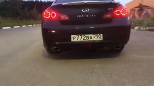 Infiniti g25 выхлоп без катализаторов