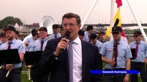 Флаг России подняли на новом круизном лайнере «Аурум»