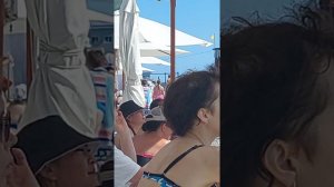 Пляж "Чкаловский", "Барракуда", развлечения на пляже 11.06.2022 оиель "Пальма", отель "Дельфин"