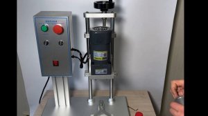 DDX 450 Настольная полуавтоматическая укупорочная машина для завинчивания крышек #укупор #ddx450