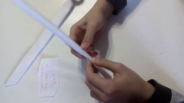 КАК СДЕЛАТЬ КИНЖАЛ ИЗ БУМАГИ//ЛЕГКО И ПРОСТО!!!//DIY