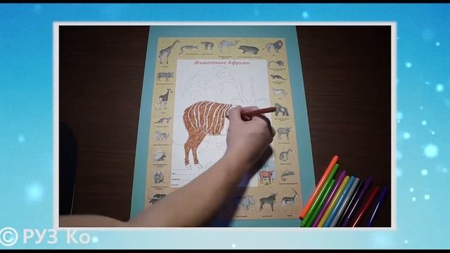 Наклейки Животные Африки Арт Нт19п смотреть онлайн